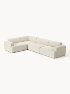 Westwing Collection Sofá rinconera grande Melva (4 plazas)