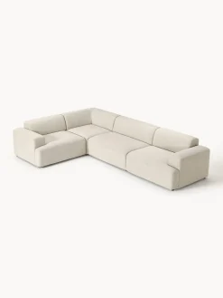 Westwing Collection Sofá rinconera grande Melva (4 plazas)