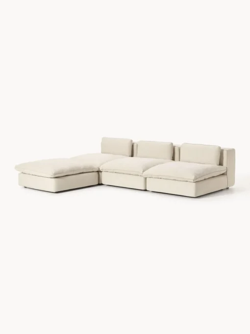 Westwing Collection Sofá rinconera grande modular con reposapiés Felix^ Sofás Rinconeras|Sofás