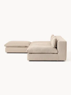 Westwing Collection Sofá rinconera grande modular con reposapiés Felix^ Sofás Rinconeras|Sofás