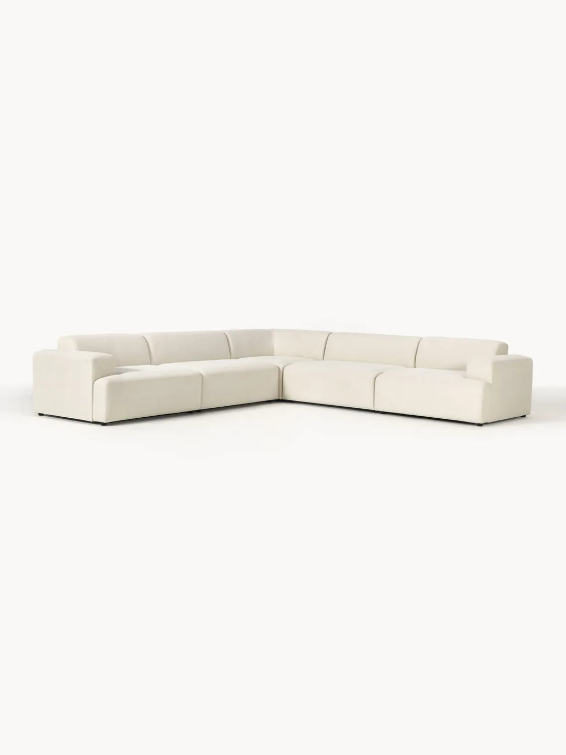 Westwing Collection Sofá rinconera longue grande Melva