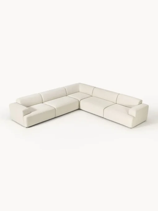 Westwing Collection Sofá rinconera longue grande Melva