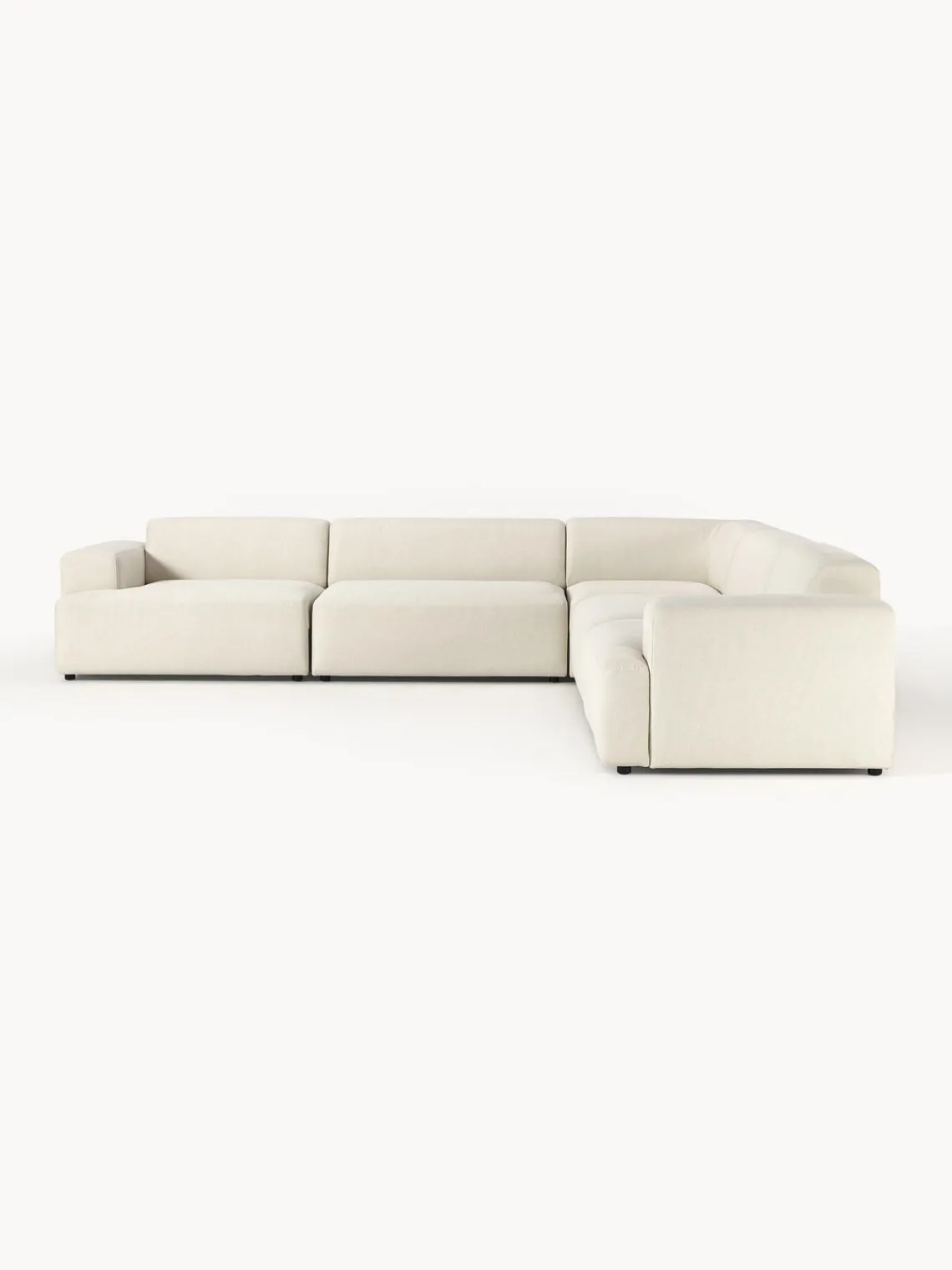 Westwing Collection Sofá rinconera longue grande Melva