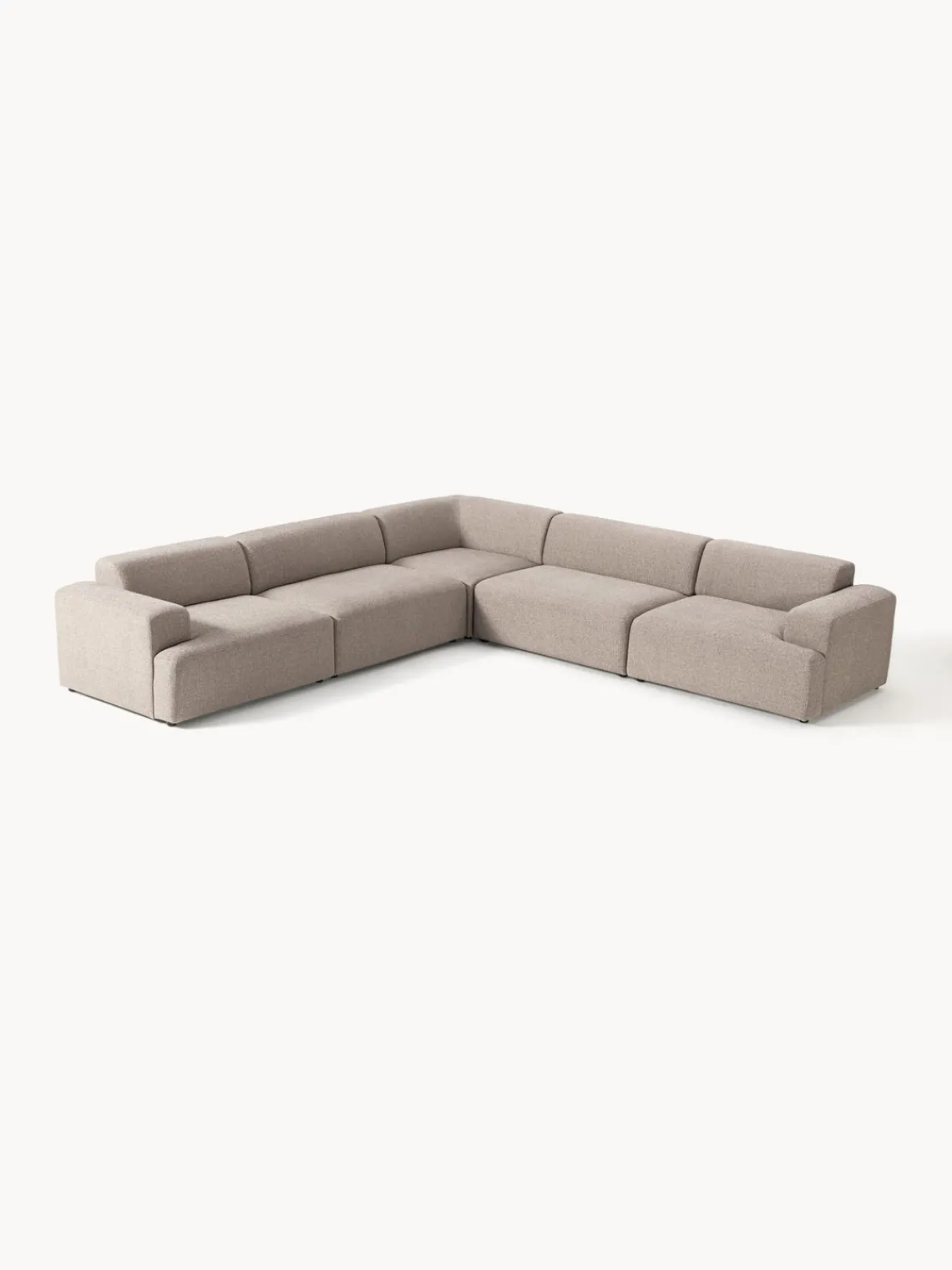 Westwing Collection Sofá rinconera longue grande Melva