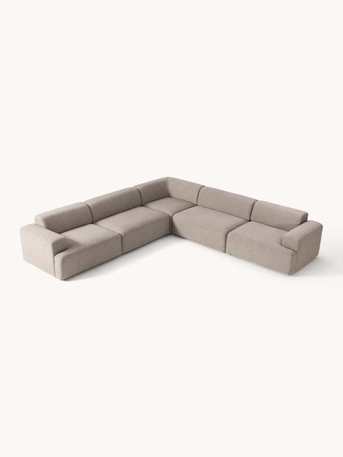 Westwing Collection Sofá rinconera longue grande Melva