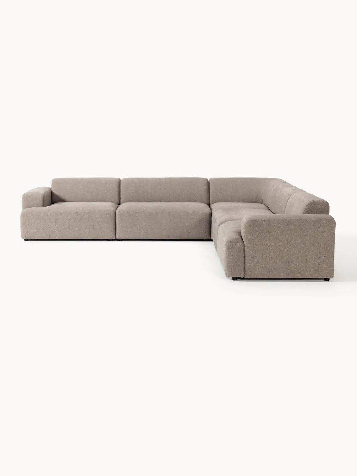 Westwing Collection Sofá rinconera longue grande Melva