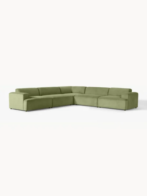 Westwing Collection Sofá rinconera longue grande de pana Melva^ Sofás Rinconeras|Sofás