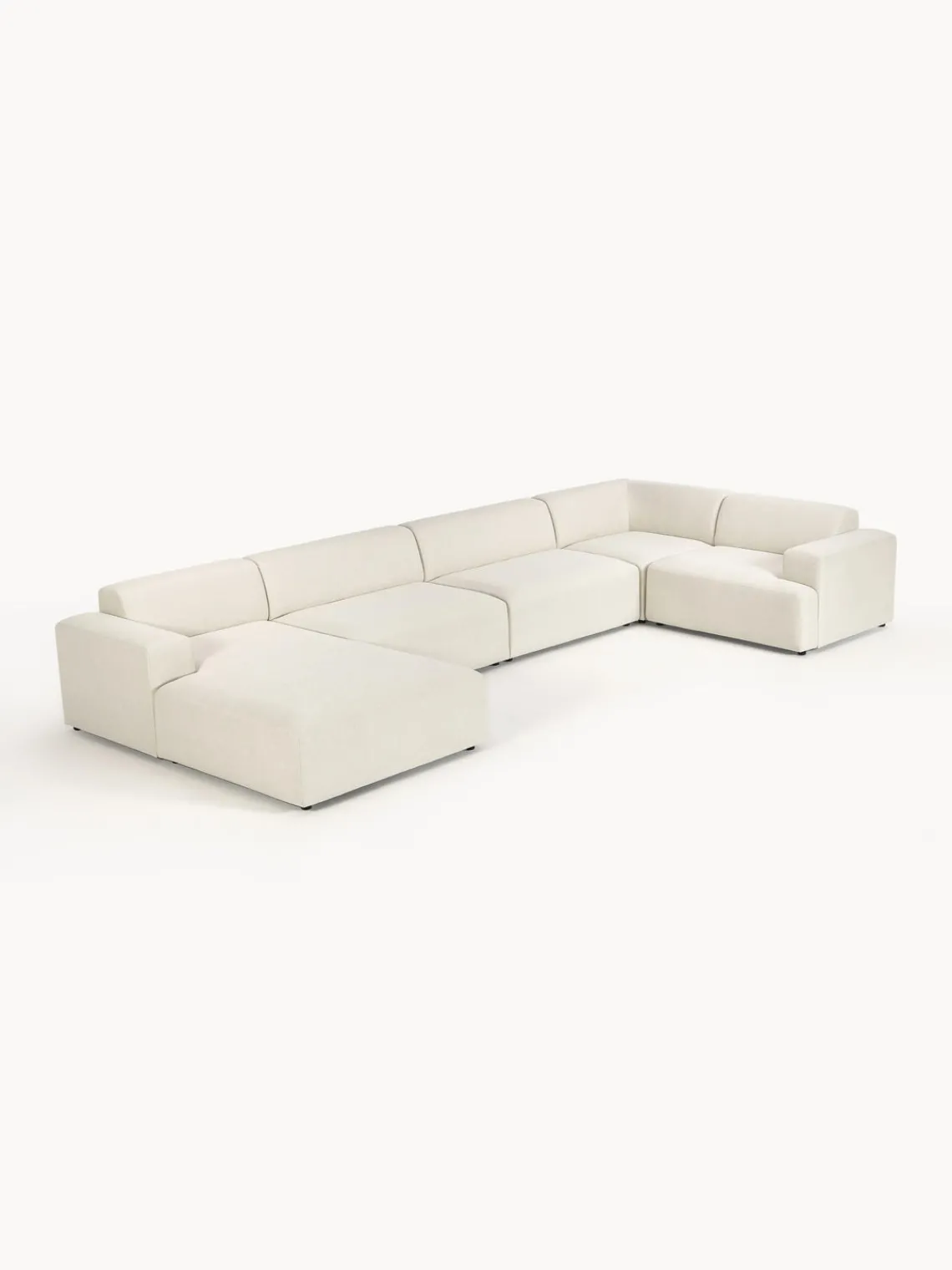 Westwing Collection Sofá rinconera longue grande Melva