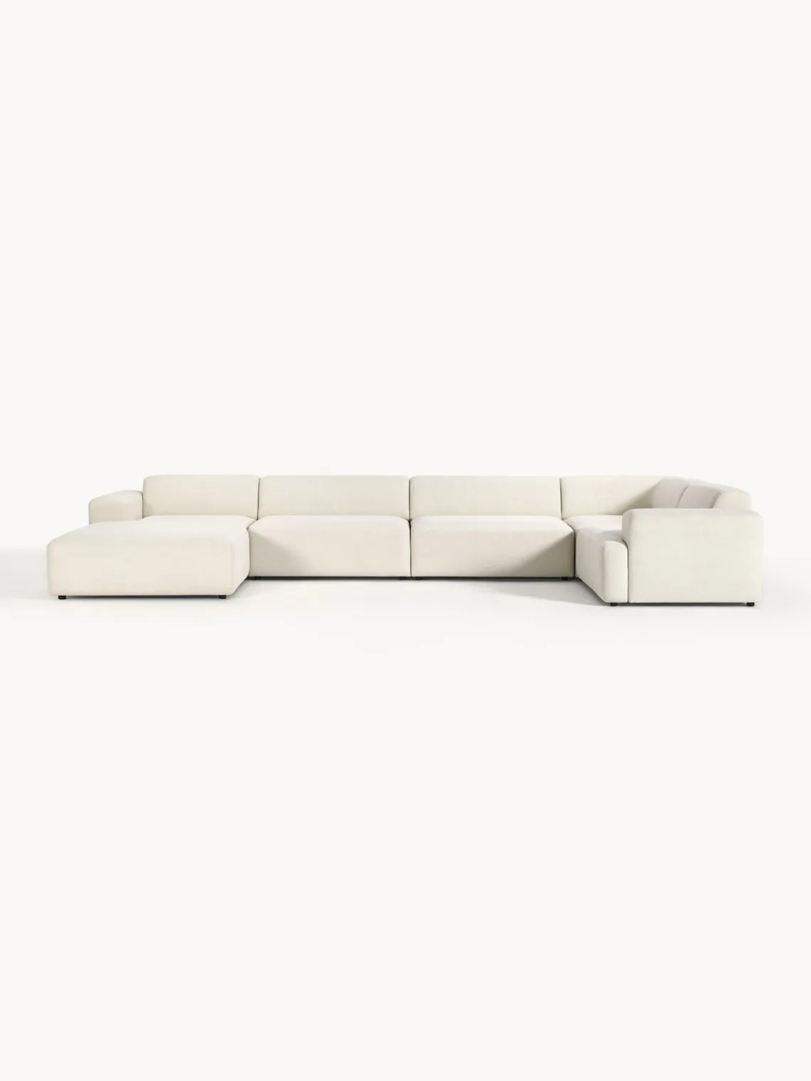 Westwing Collection Sofá rinconera longue grande Melva