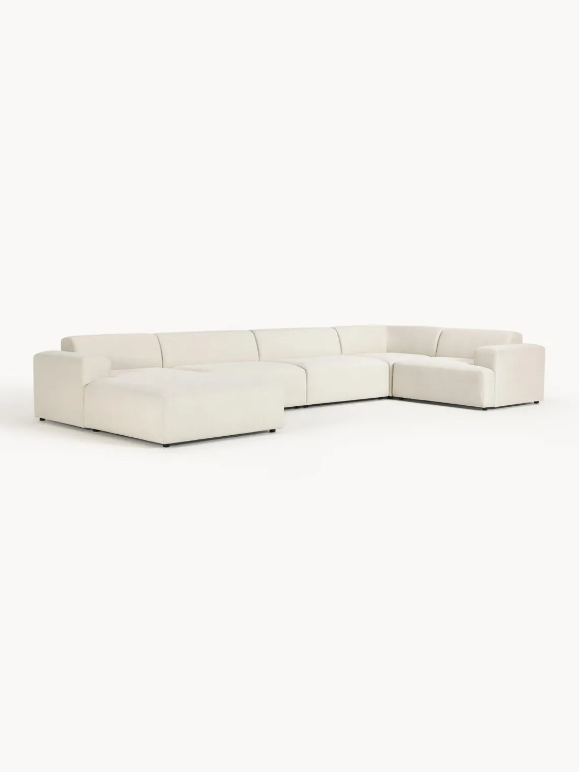 Westwing Collection Sofá rinconera longue grande Melva