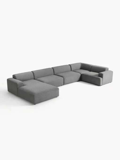 Westwing Collection Sofá rinconera longue grande Melva^ Sofás 4 Plazas