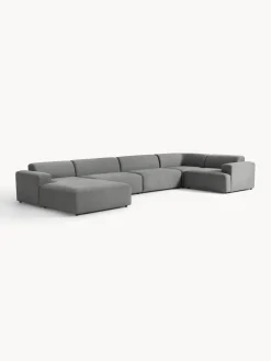 Westwing Collection Sofá rinconera longue grande Melva^ Sofás 4 Plazas