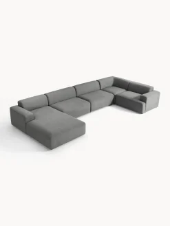 Westwing Collection Sofá rinconera longue grande Melva^ Sofás 4 Plazas