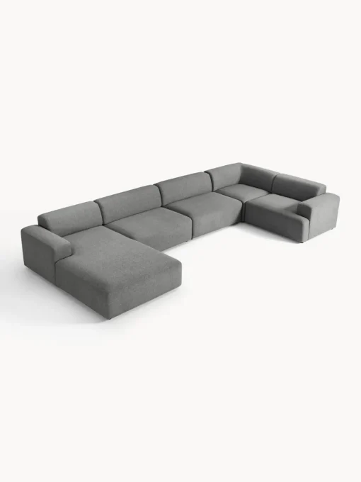 Westwing Collection Sofá rinconera longue grande Melva^ Sofás 4 Plazas