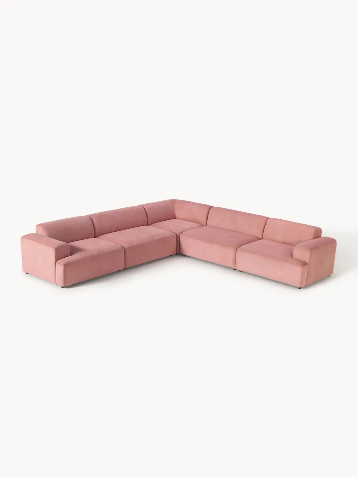 Westwing Collection Sofá rinconera longue grande de pana Melva^ Sofás Rinconeras|Sofás