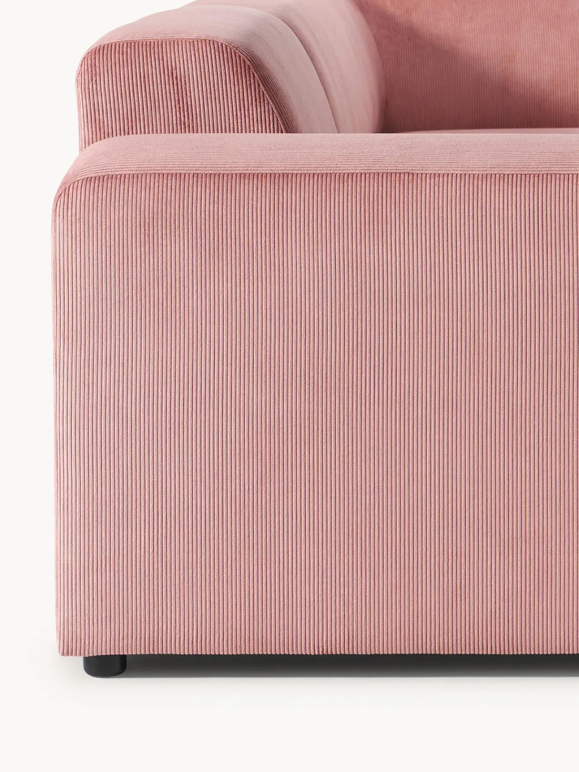 Westwing Collection Sofá rinconera longue grande de pana Melva^ Sofás Rinconeras|Sofás