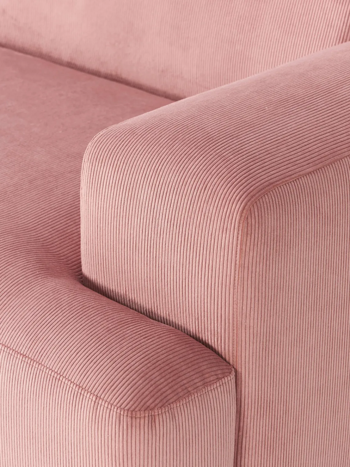 Westwing Collection Sofá rinconera longue grande de pana Melva^ Sofás Rinconeras|Sofás