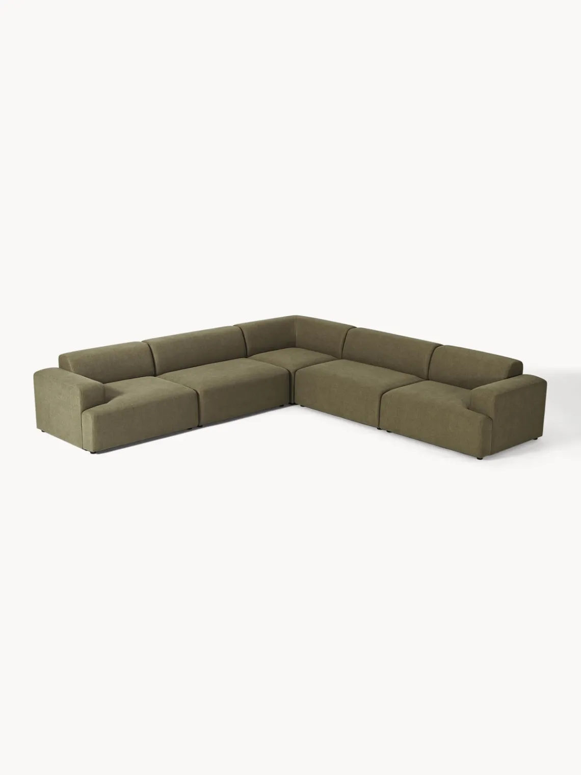 Westwing Collection Sofá rinconera longue grande Melva