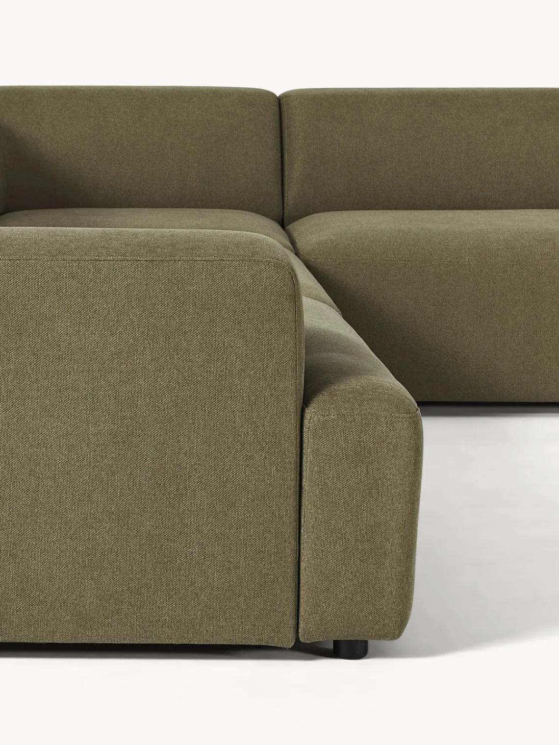 Westwing Collection Sofá rinconera longue grande Melva