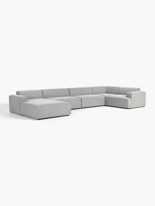 Westwing Collection Sofá rinconera longue grande Melva^ Sofás 4 Plazas