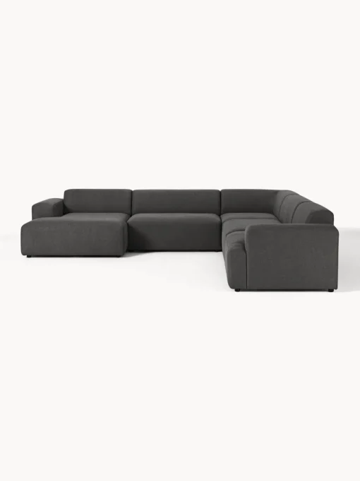 Westwing Collection Sofá rinconera longue Melva^ Sofás 4 Plazas