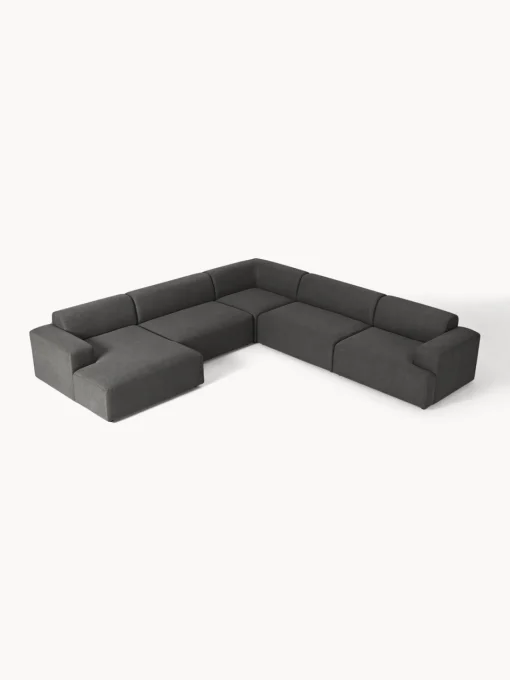 Westwing Collection Sofá rinconera longue Melva^ Sofás 4 Plazas