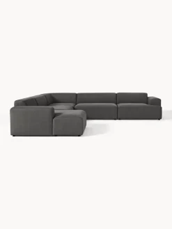 Westwing Collection Sofá rinconera longue Melva^ Sofás 4 Plazas