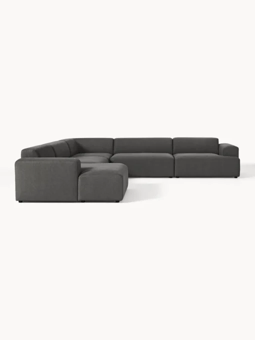 Westwing Collection Sofá rinconera longue Melva^ Sofás 4 Plazas