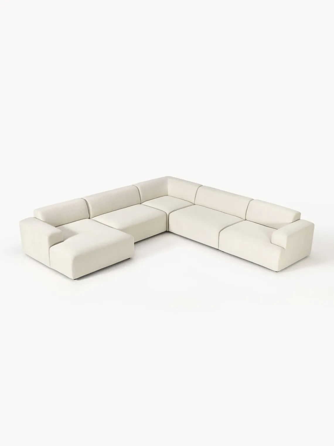 Westwing Collection Sofá rinconera longue Melva