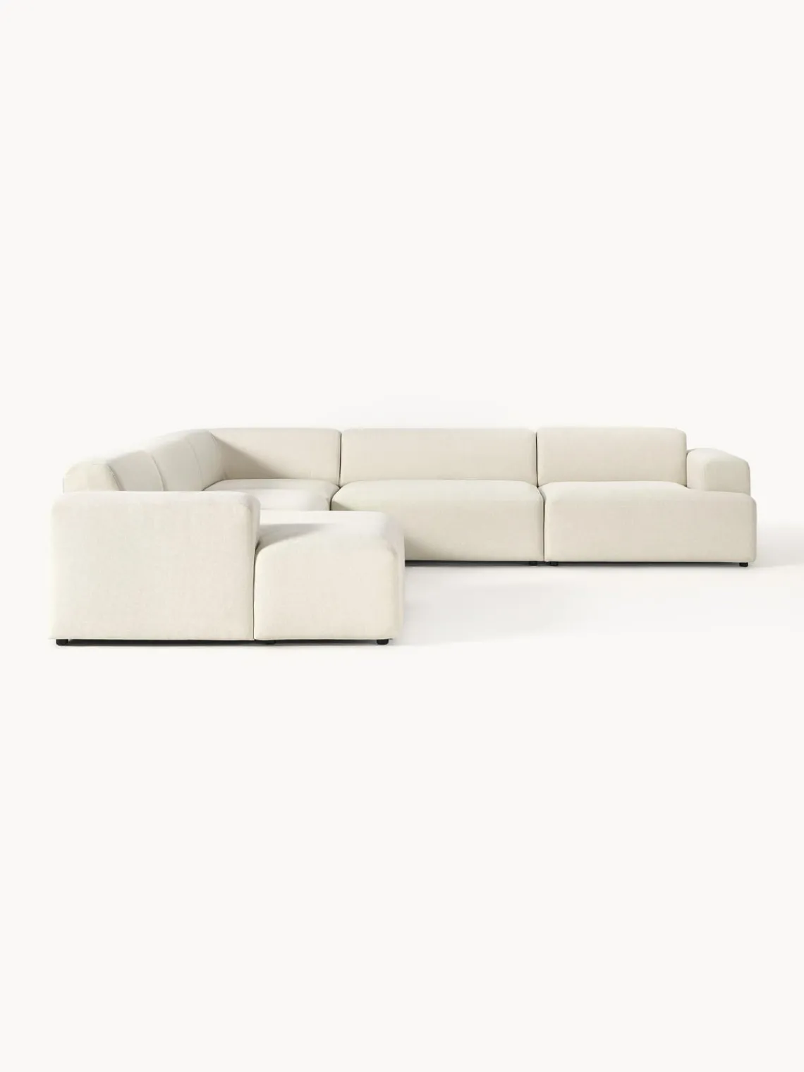 Westwing Collection Sofá rinconera longue Melva