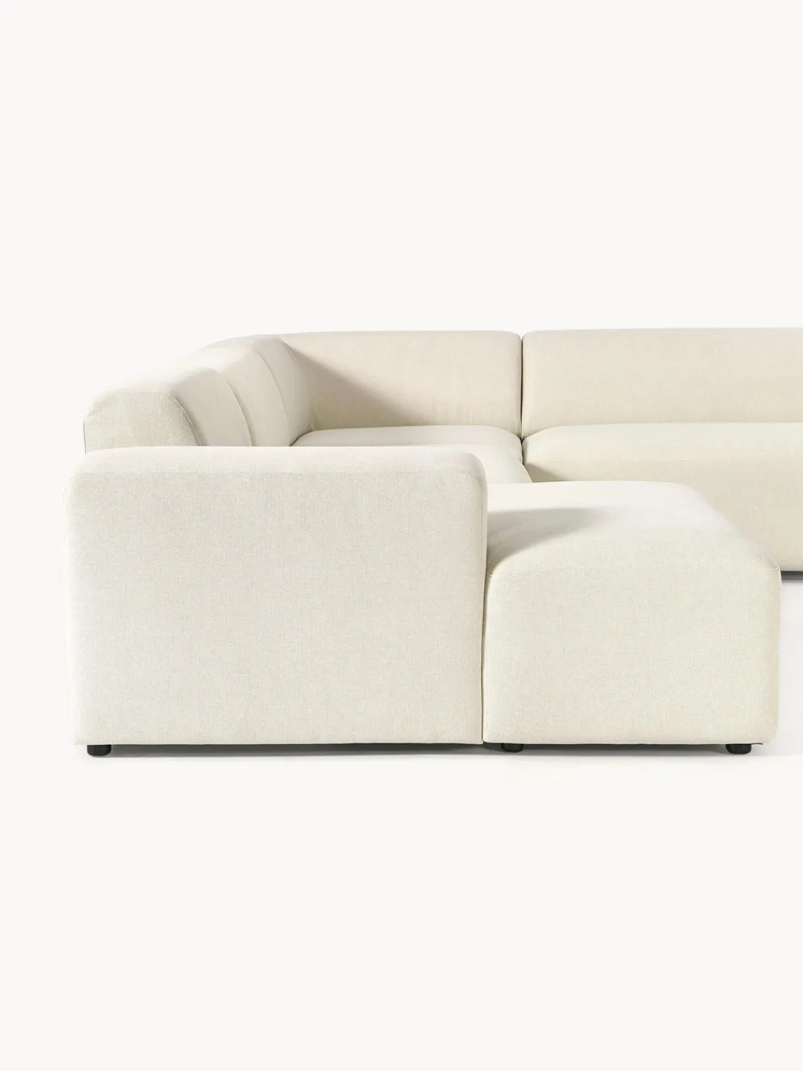 Westwing Collection Sofá rinconera longue Melva