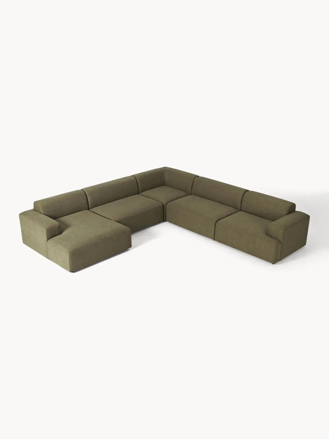 Westwing Collection Sofá rinconera longue Melva