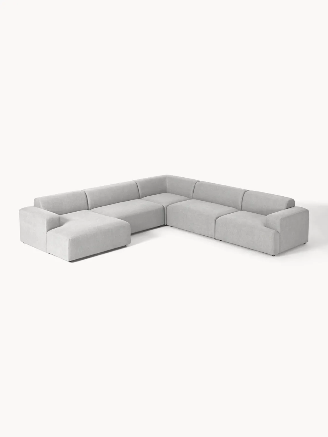 Westwing Collection Sofá rinconera longue Melva