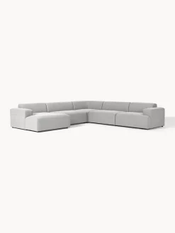 Westwing Collection Sofá rinconera longue Melva