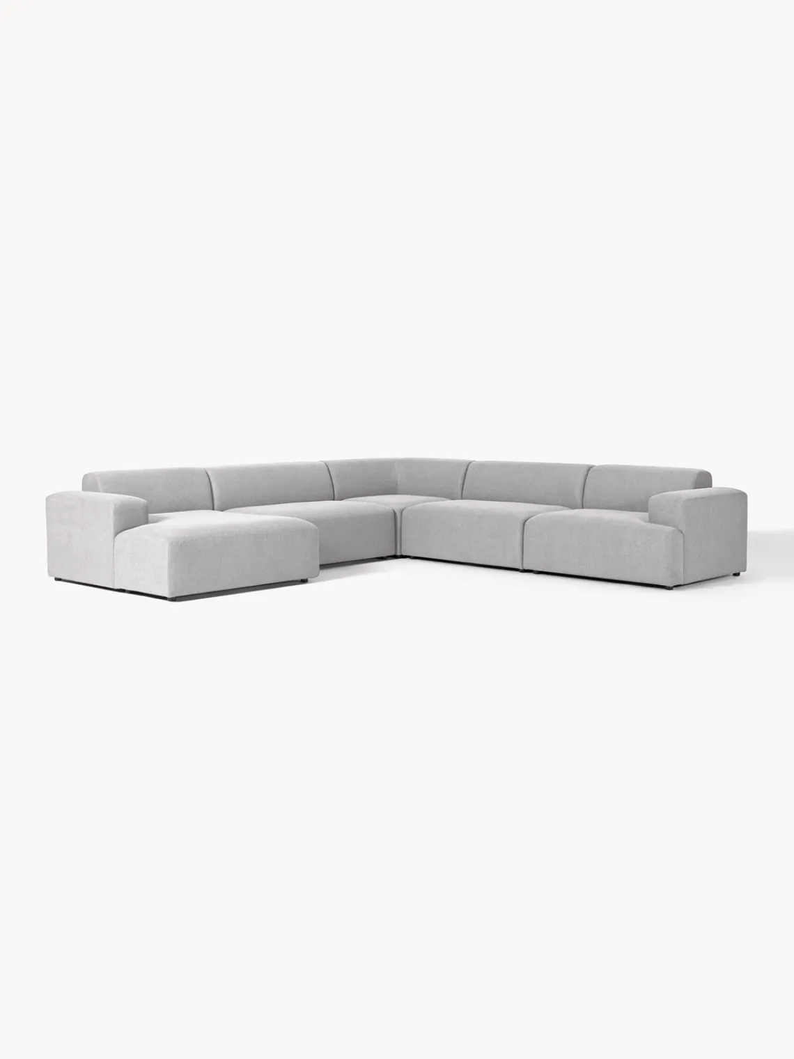 Westwing Collection Sofá rinconera longue Melva