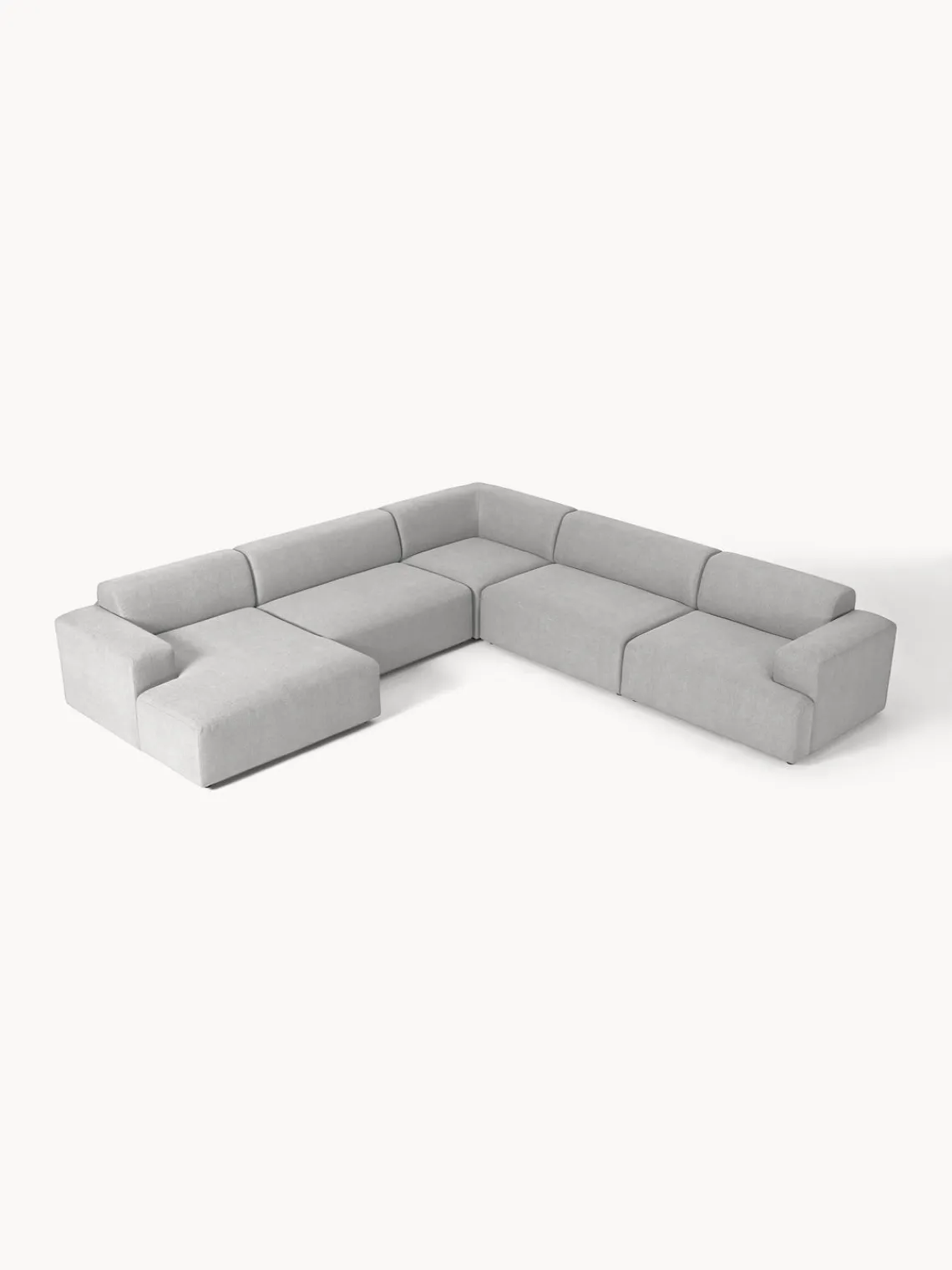 Westwing Collection Sofá rinconera longue Melva