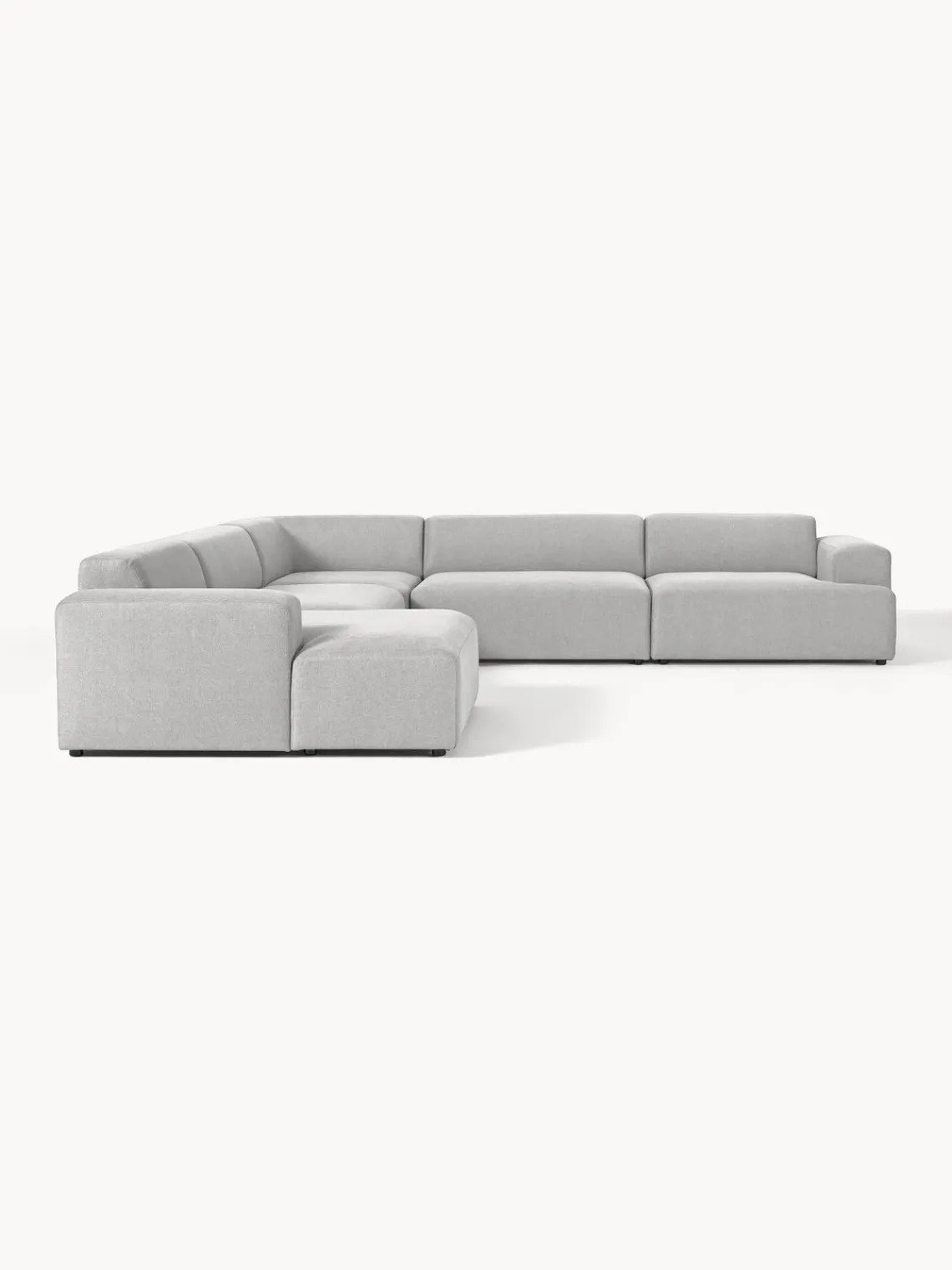 Westwing Collection Sofá rinconera longue Melva