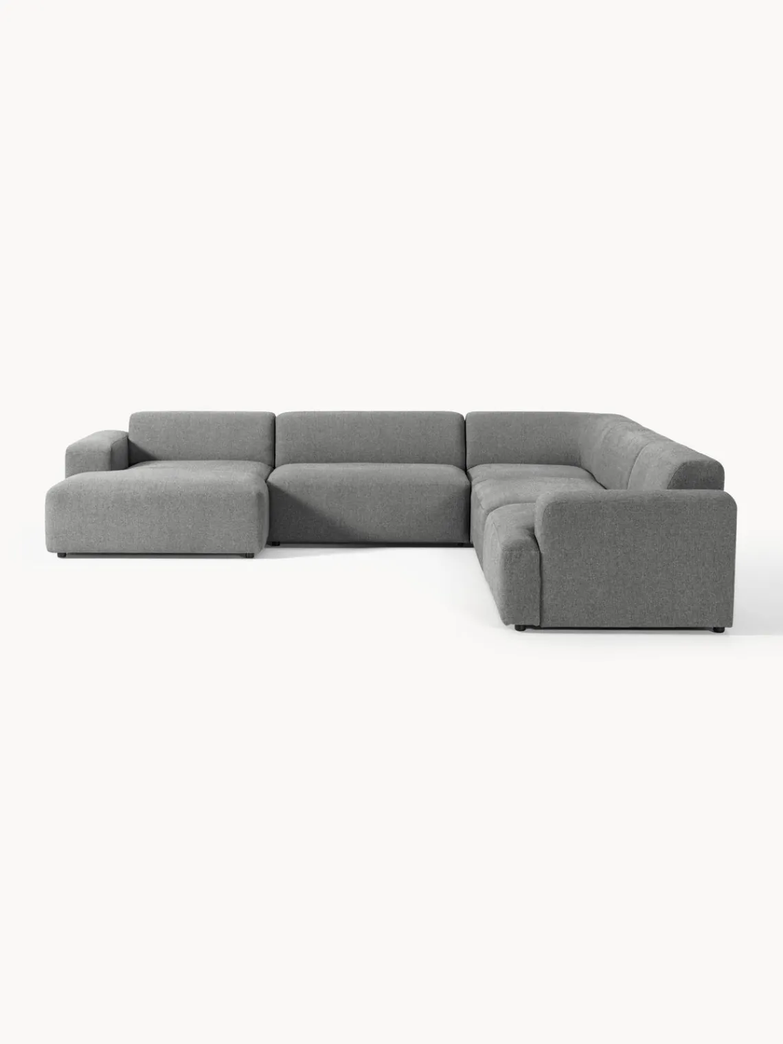 Westwing Collection Sofá rinconera longue Melva