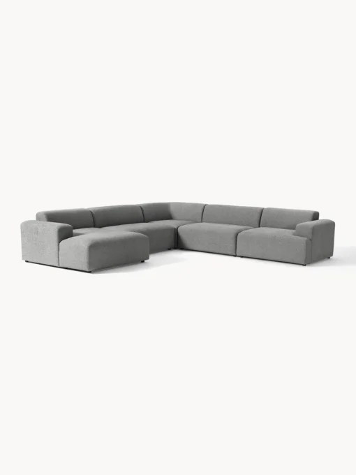 Westwing Collection Sofá rinconera longue Melva