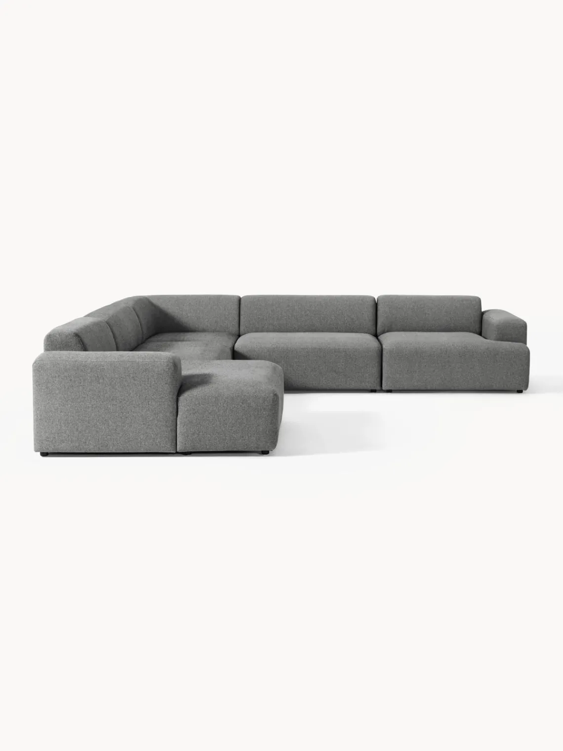 Westwing Collection Sofá rinconera longue Melva