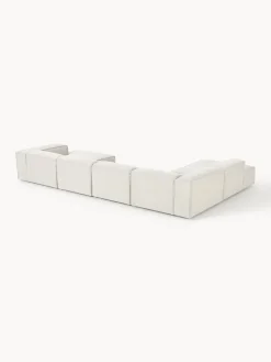 Westwing Collection Sofá rinconera longue modular en tejido bouclé Lennon^ Sofás 4 Plazas