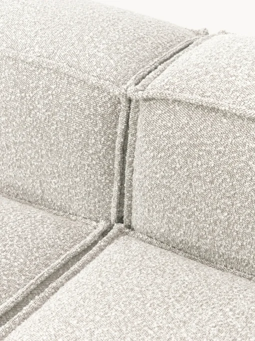Westwing Collection Sofá rinconera longue modular en tejido bouclé Lennon^ Sofás 4 Plazas