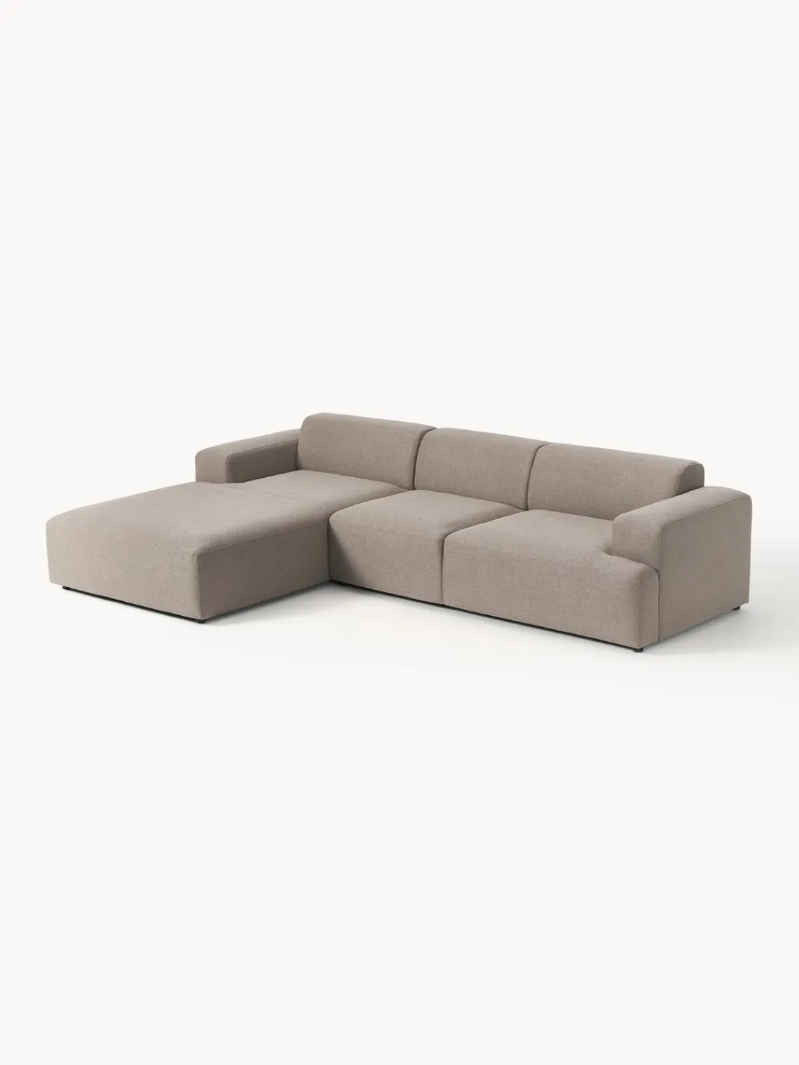 Westwing Collection Sofá rinconera Melva (4 plazas)