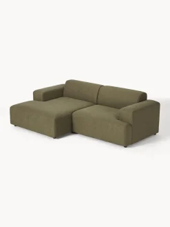 Westwing Collection Sofá rinconera Melva (3 plazas)