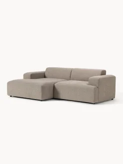 Westwing Collection Sofá rinconera Melva (3 plazas)