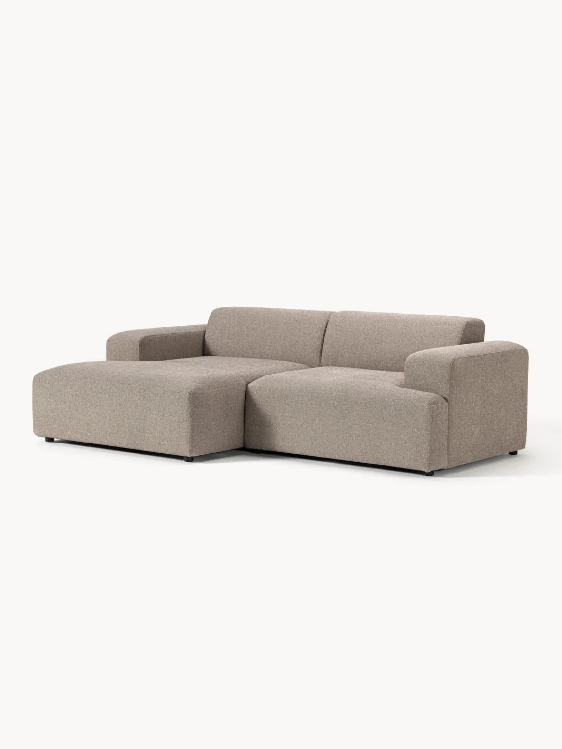 Westwing Collection Sofá rinconera Melva (3 plazas)