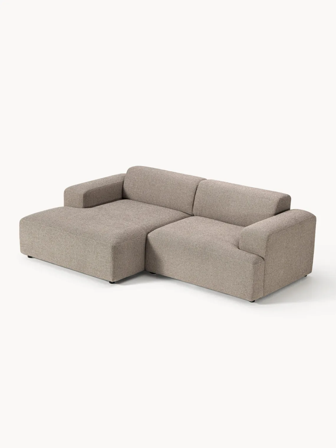 Westwing Collection Sofá rinconera Melva (3 plazas)