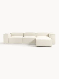 Westwing Collection Sofá rinconera modular con reposapiés izquierdo/derecho Lennon (4 plazas)^ Sofás 4 Plazas|Sofás