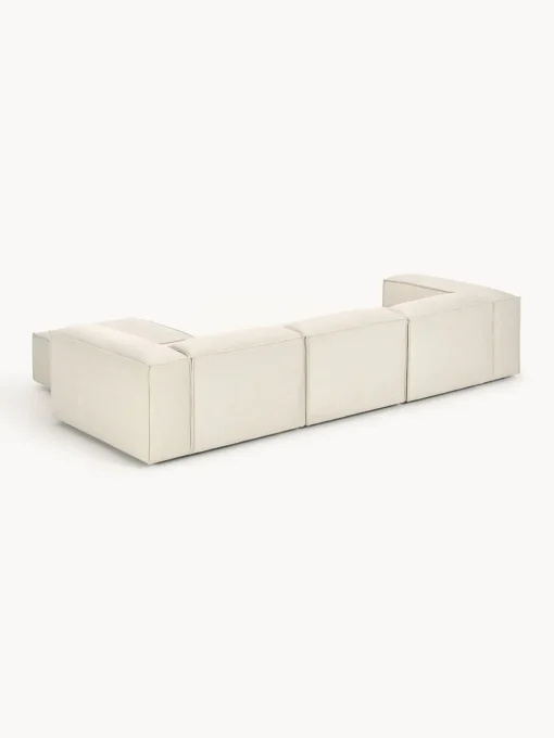 Westwing Collection Sofá rinconera modular con reposapiés izquierdo/derecho Lennon (4 plazas)^ Sofás 4 Plazas|Sofás