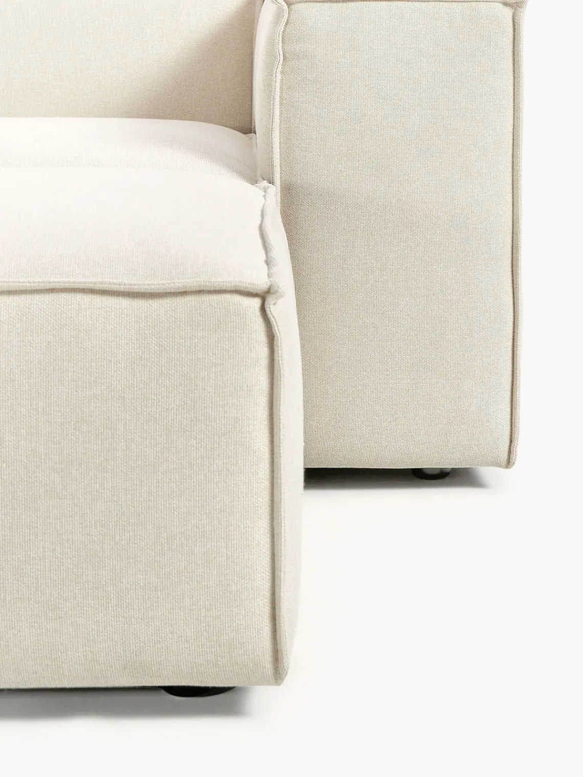 Westwing Collection Sofá rinconera modular con reposapiés izquierdo/derecho Lennon (4 plazas)^ Sofás 4 Plazas|Sofás